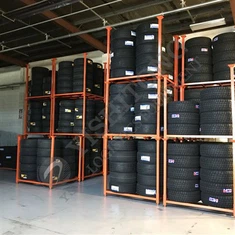 Rack de pneus para armazém